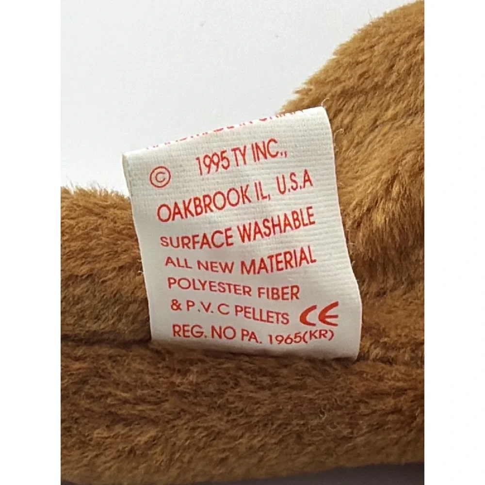 Ty Beanie Babies Ears the‎ Bunny Rabbit Small Brown Vintage 90s Plush Aesthetic